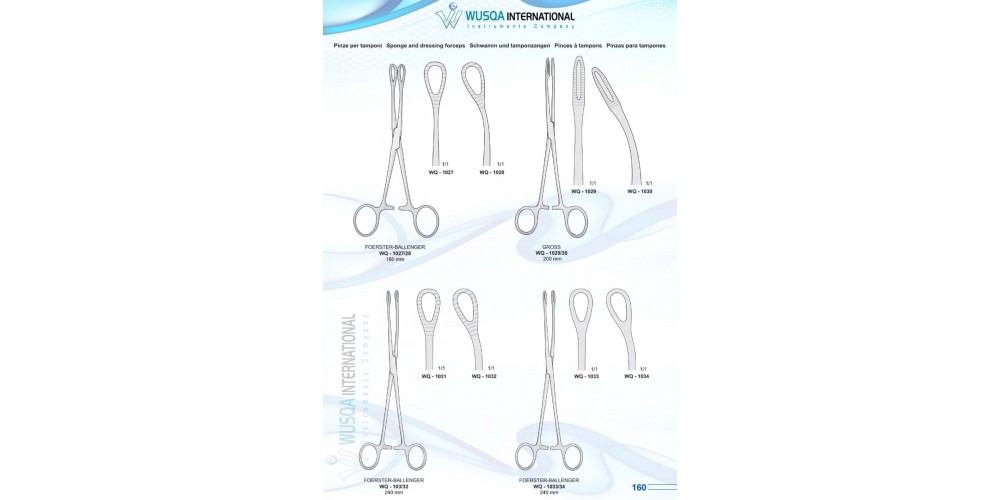 Sponge and Dressing Forceps